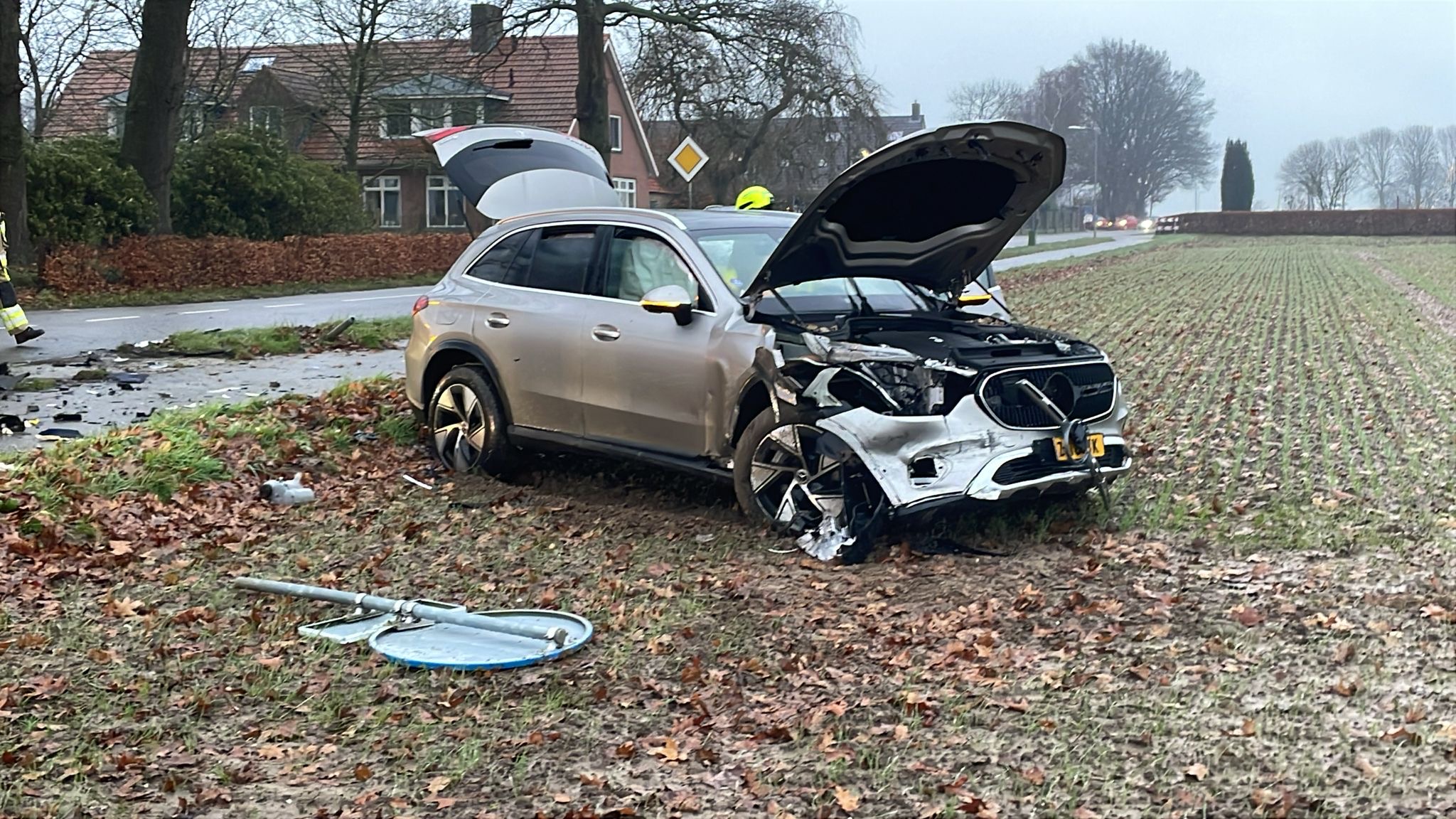 Flinke schade na voorrangsfout