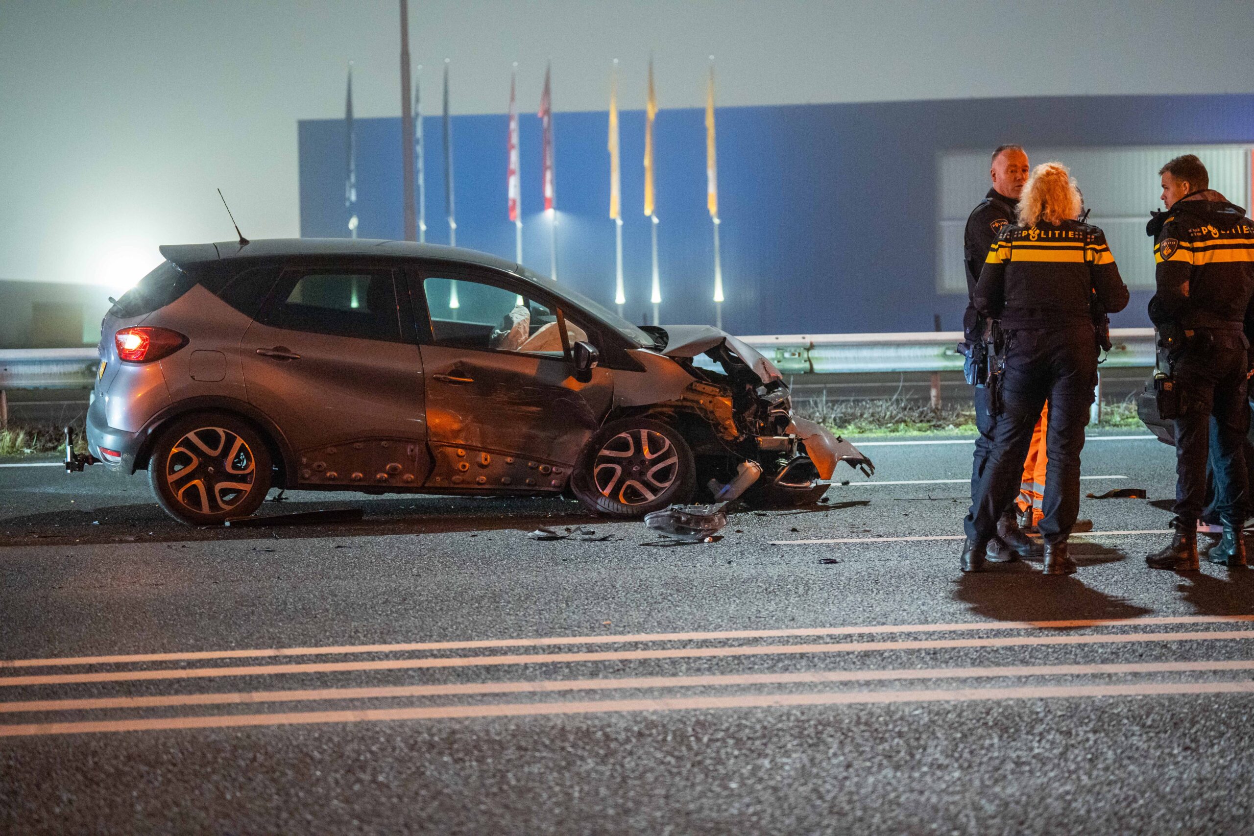 Flinke aanrijding op A12 Duiven, kilometerslange file