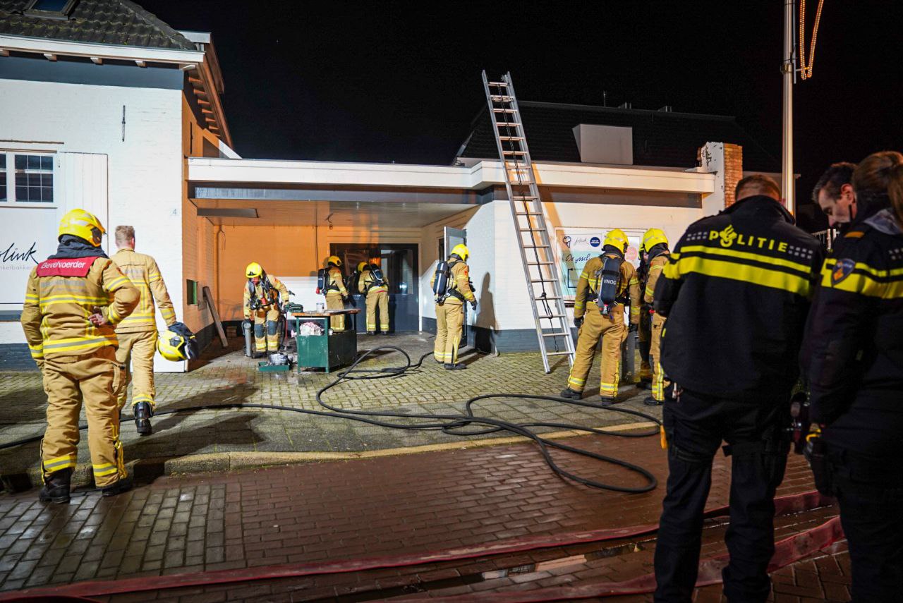 Schade na brand in bakkerij in Brummen