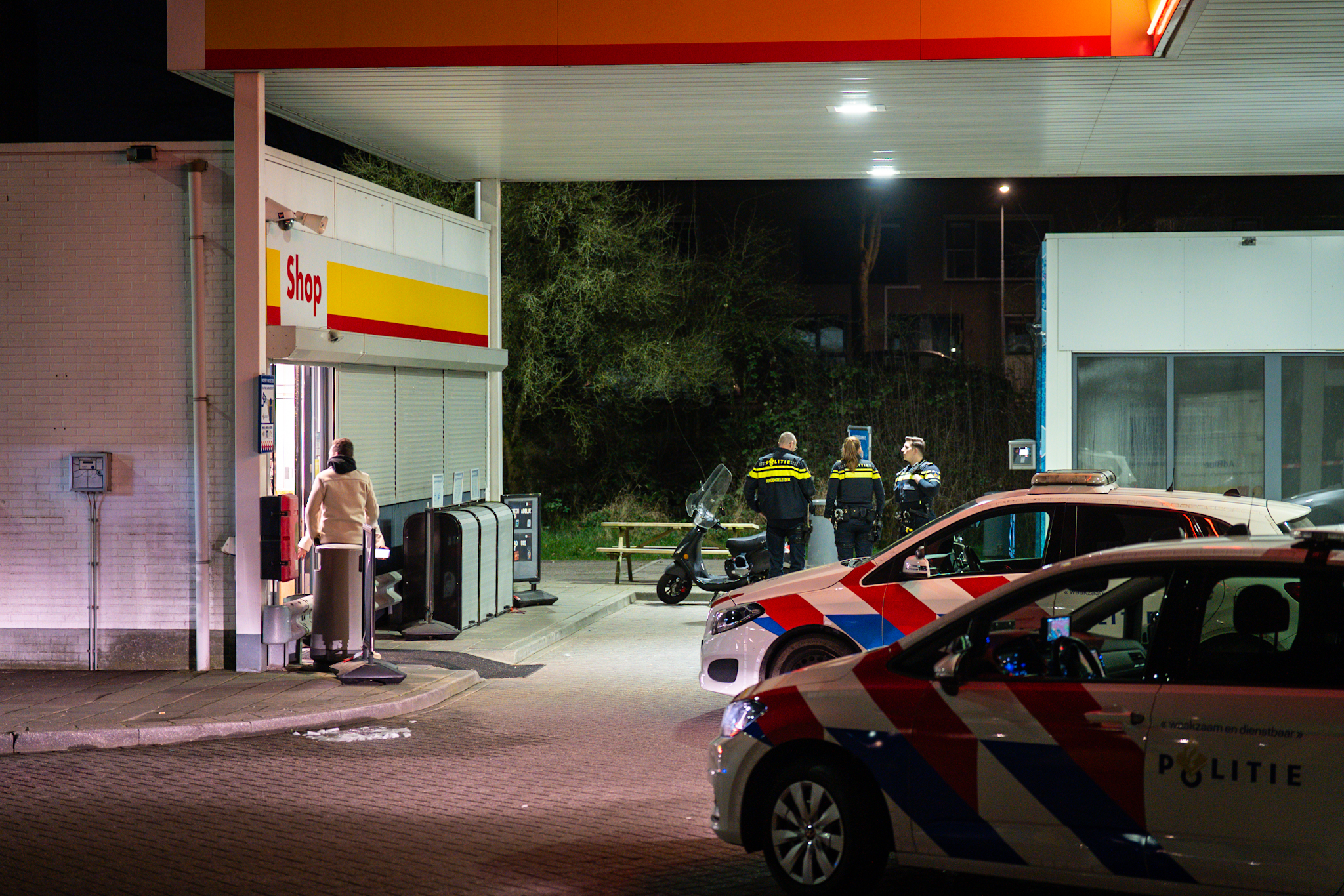 Poging overval op tankstation in Huissen