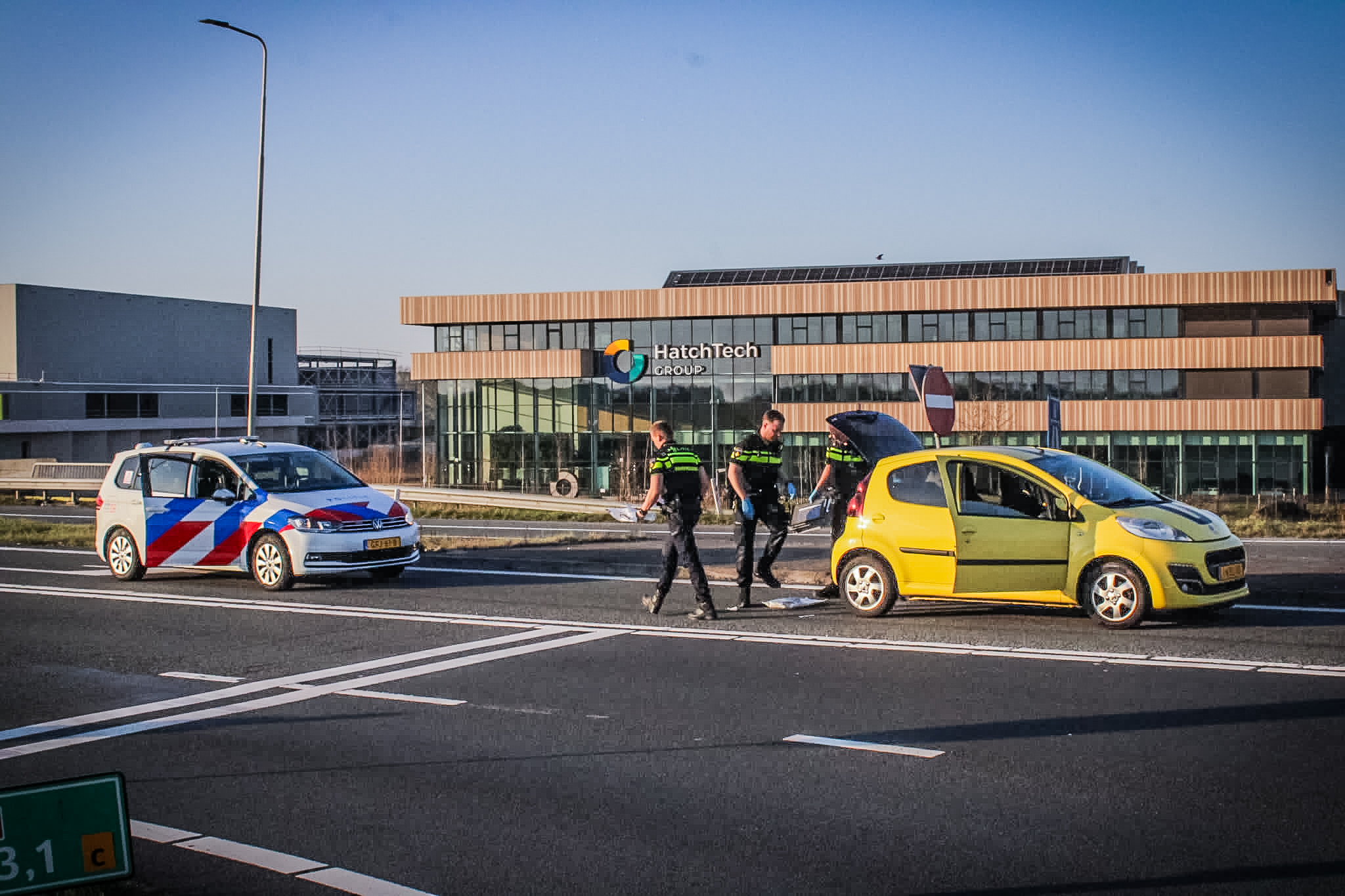 Arrestaties na schietincident A12 Arnhem